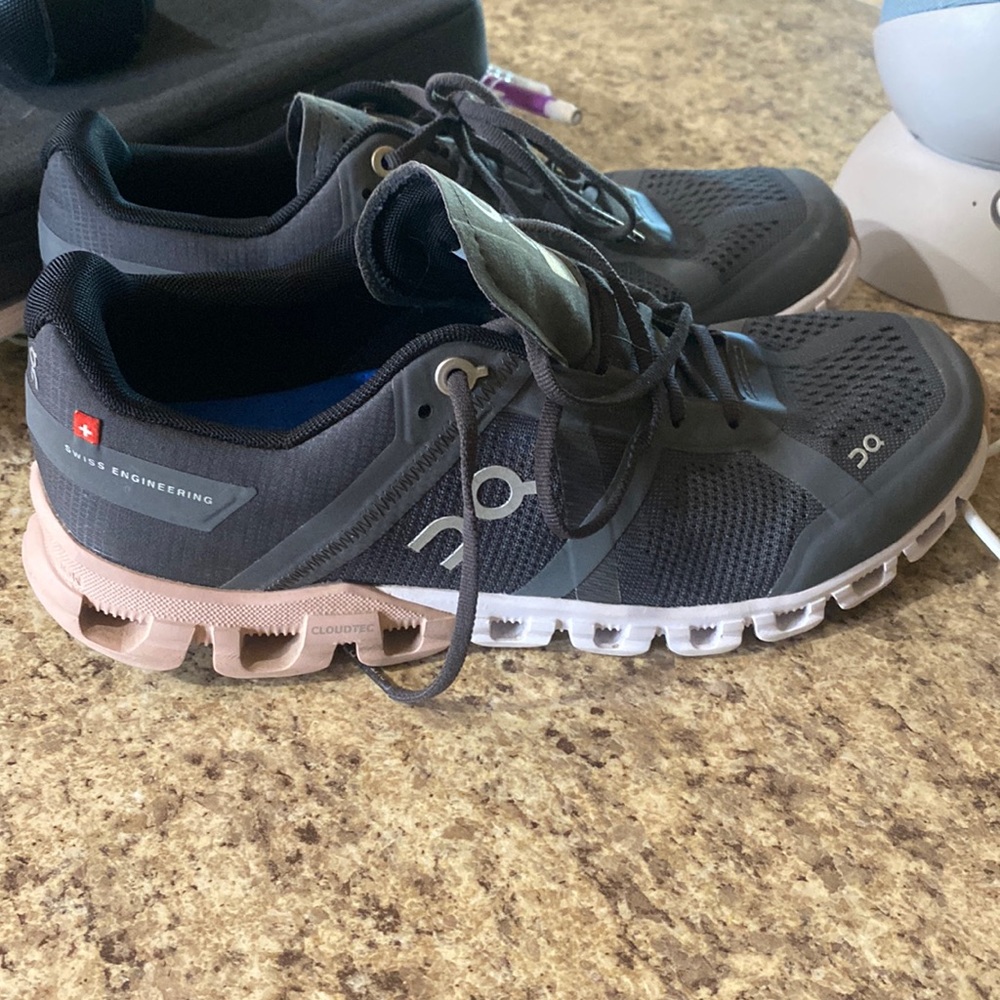 On cloud shows like new just to tight for my feet